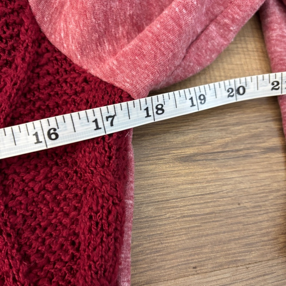 Evy’s Tree Long Sleeve Colorblock Button Up Cardigan Sweater - Picture 7 of 8